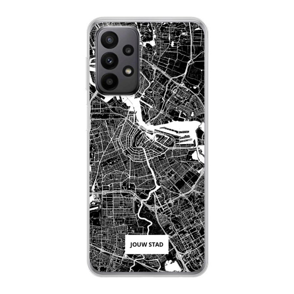 Samsung Galaxy A23 5G Soft case (back printed, transparent)