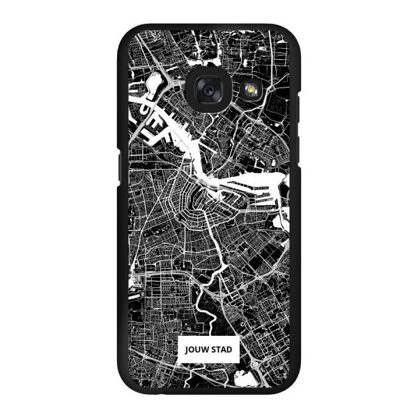 Samsung Galaxy A3 (2017) Hard case (back printed, black)