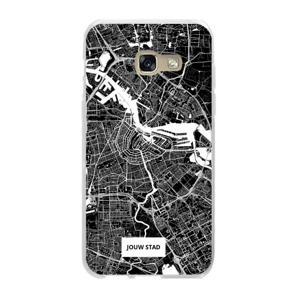 Samsung Galaxy A3 (2017) Soft case (back printed, transparent)