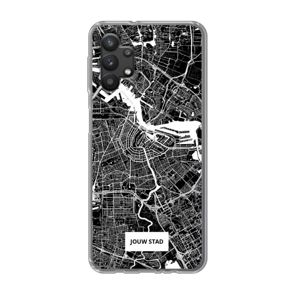 Samsung Galaxy A32 5G Soft case (back printed, transparent)