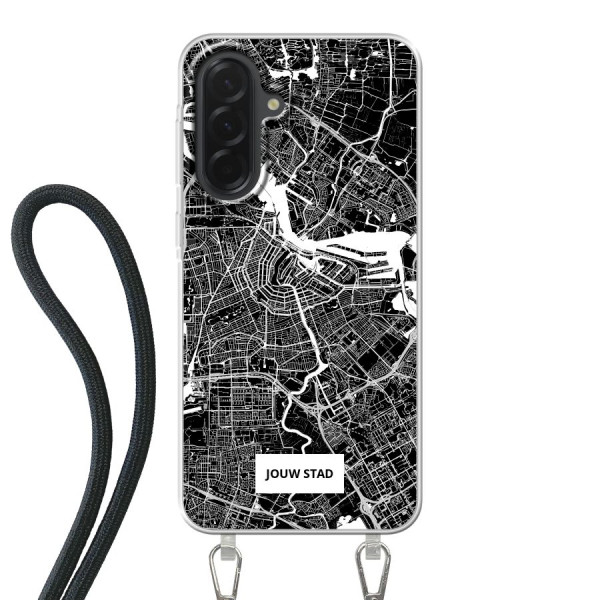 Samsung Galaxy A36 Crossbody case (back printed, transparent)