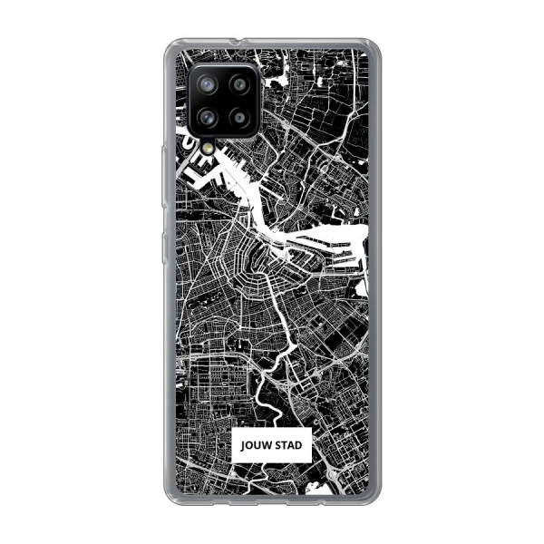 Samsung Galaxy A42 5G Soft case (back printed, transparent)