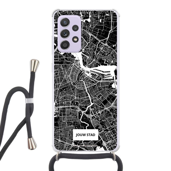 Samsung Galaxy A52 / A52 5G / A52s 5G Crossbody case (back printed, transparent)