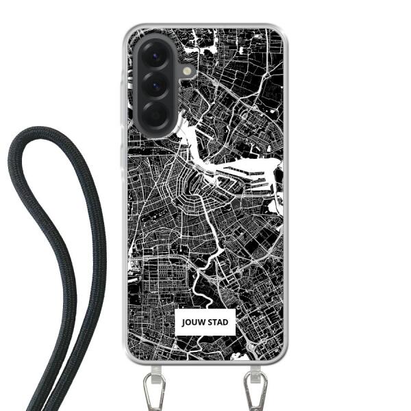 Samsung Galaxy A57 Crossbody case (back printed, transparent)