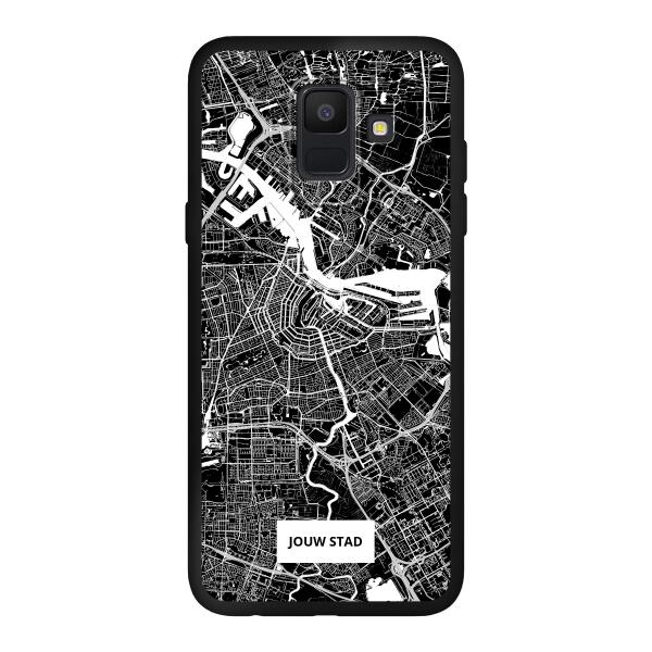 Samsung Galaxy A6 (2018) Soft case (back printed, black)