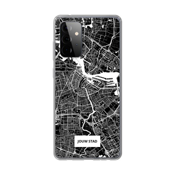 Samsung Galaxy A72 / Galaxy A72 5G Soft case (back printed, transparent)