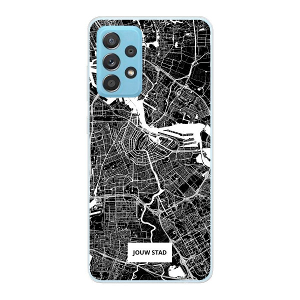 Samsung Galaxy A73 5G Soft case (back printed, transparent)