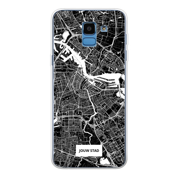Samsung Galaxy J6 (2018) Soft case (back printed, transparent)