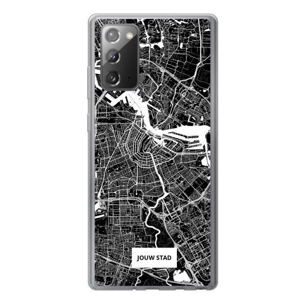Samsung Galaxy Note 20 / Galaxy Note 20 5G Soft case (back printed, transparent)