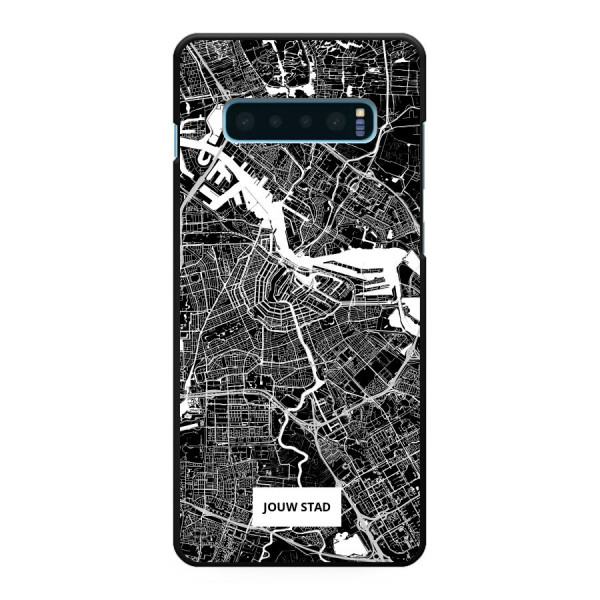 Samsung Galaxy S10 Plus Hard case (back printed, black)