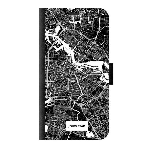 Samsung Galaxy S10e Wallet case (front printed, black)