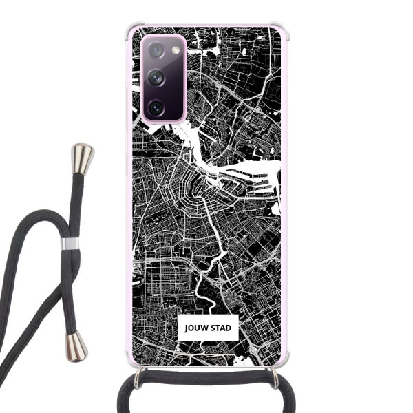 Samsung Galaxy S20 FE / S20 FE 5G / S20 FE 2022 Crossbody case (back printed, transparent)