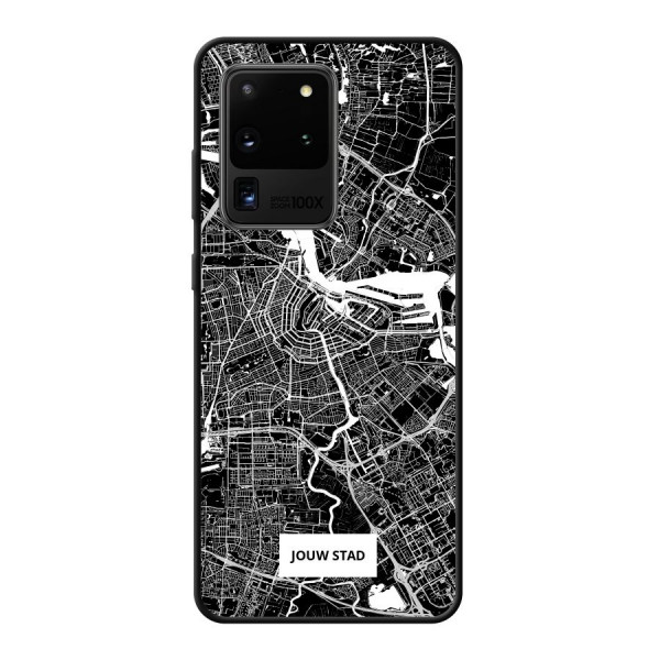 Samsung Galaxy S20 Ultra / Galaxy S20 Ultra 5G Soft case (back printed, black)