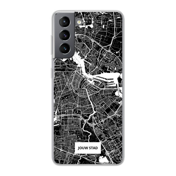 Samsung Galaxy S21 5G Hard case (back printed, transparent)