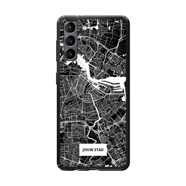 Samsung Galaxy S21 5G Soft case (back printed, black)