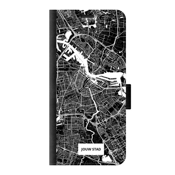 Samsung Galaxy S21 5G Wallet case (front printed, black)