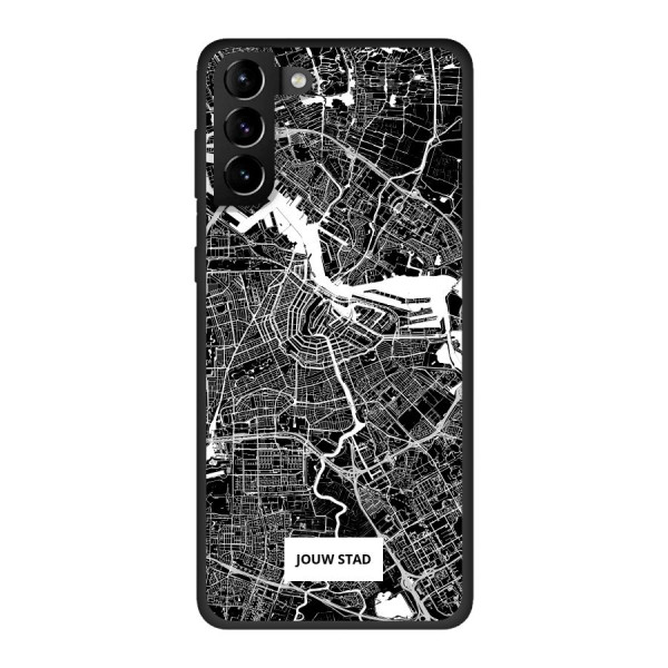 Samsung Galaxy S21 Plus 5G Biodegradable case (back printed, black)