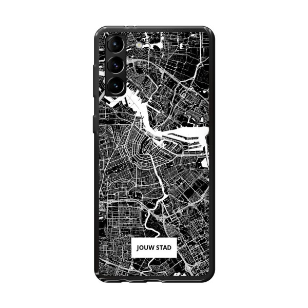 Samsung Galaxy S21 Plus Soft case (back printed, black)