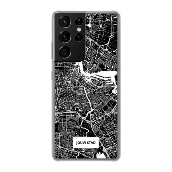 Samsung Galaxy S21 Ultra 5G Hard case (back printed, transparent)