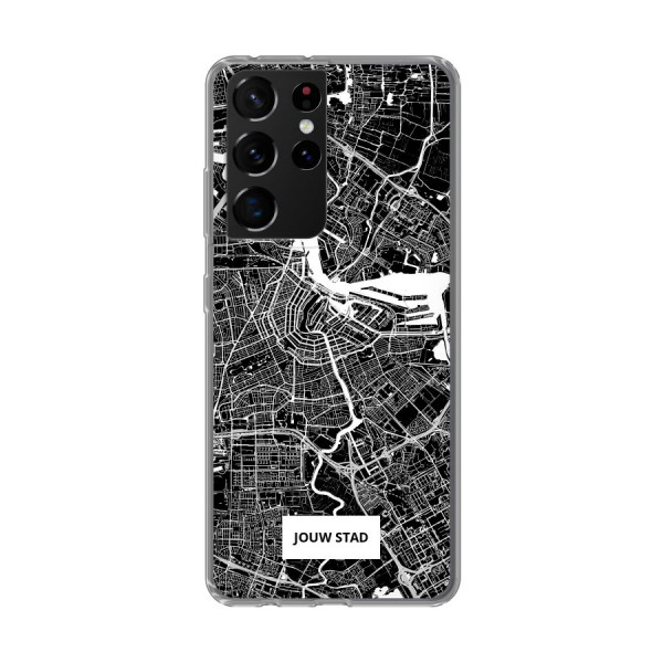 Samsung Galaxy S21 Ultra 5G Soft case (back printed, transparent)