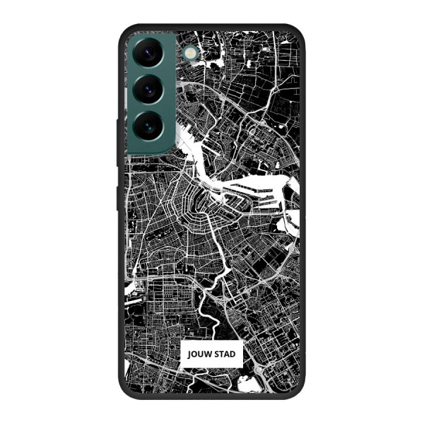 Samsung Galaxy S22 Biodegradable case (back printed, black)