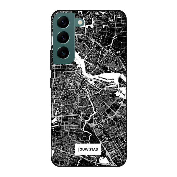Samsung Galaxy S22 Soft case (back printed, black)