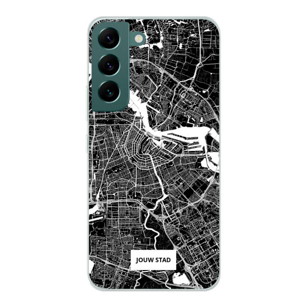 Samsung Galaxy S22 Soft case (back printed, transparent)