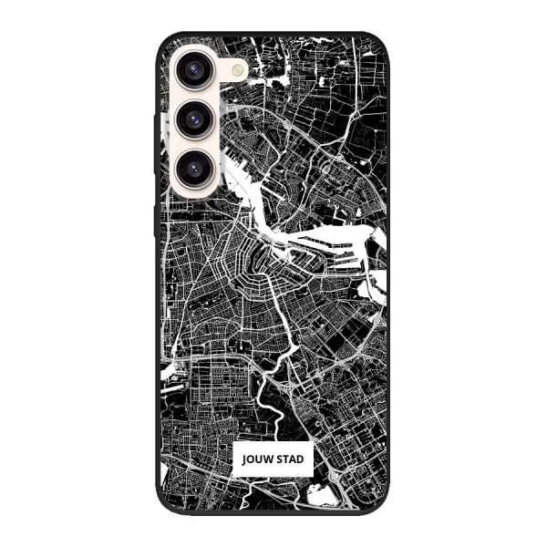 Samsung Galaxy S23 Plus Biodegradable case (back printed, black)