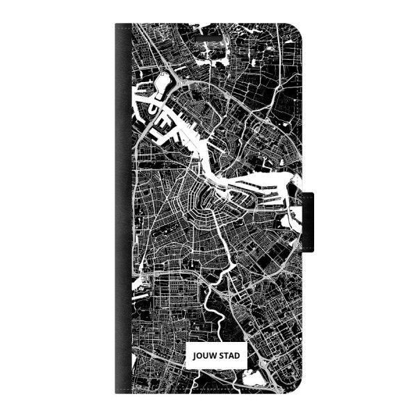 Samsung Galaxy S23 Ultra Wallet case (front printed, black)