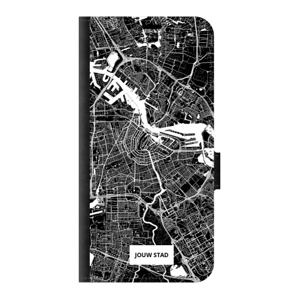 Samsung Galaxy S24 Plus Wallet case (front printed, black)