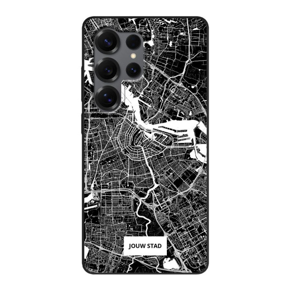 Samsung Galaxy S25 Ultra Biodegradable case (back printed, black)