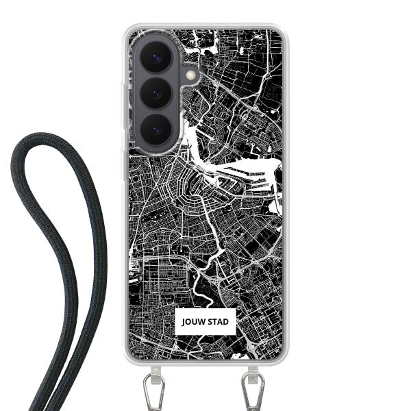 Samsung Galaxy S26 Crossbody case (back printed, transparent)