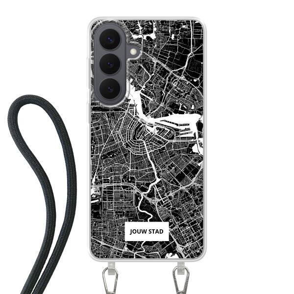 Samsung Galaxy S26 Plus Crossbody case (back printed, transparent)