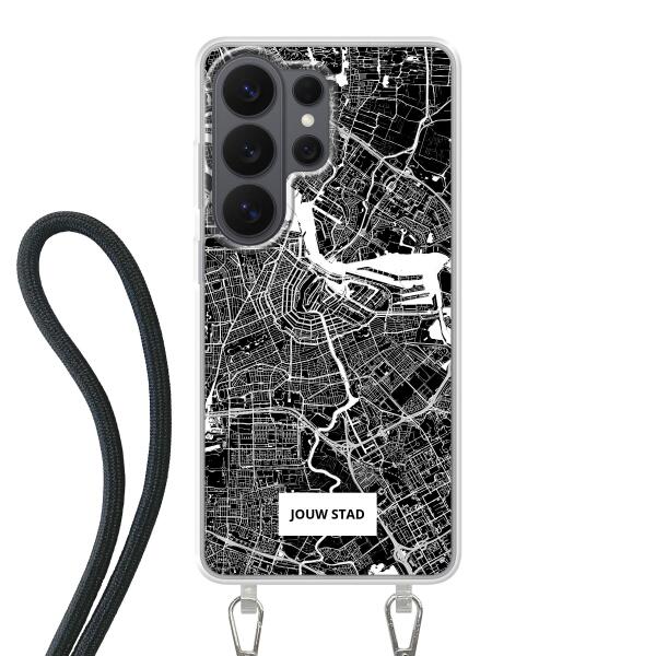 Samsung Galaxy S26 Ultra Crossbody case (back printed, transparent)