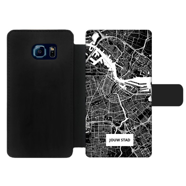 Samsung Galaxy S6 Edge Wallet case (front printed)