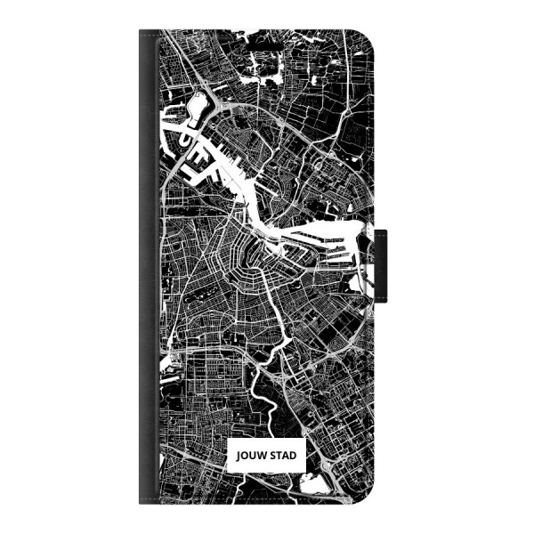 Samsung Galaxy S9 Plus Wallet case (front printed, black)