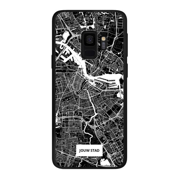 Samsung Galaxy S9 Soft case (back printed, black)