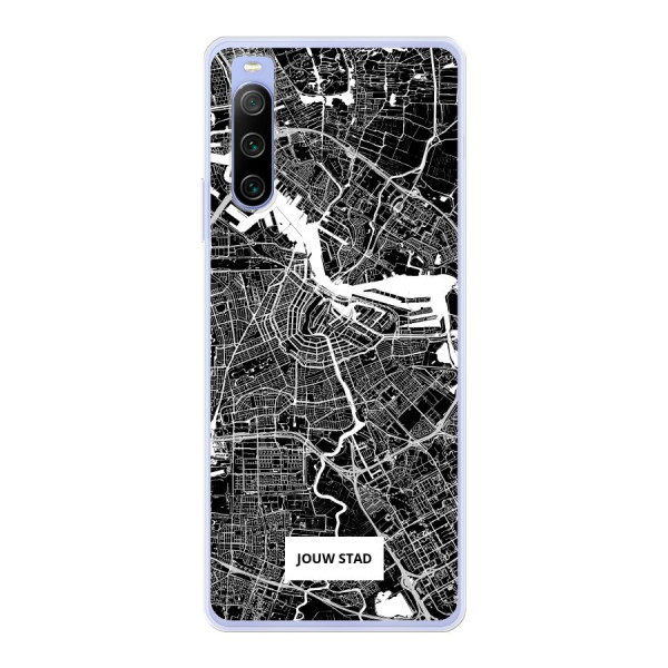 Sony Xperia 10 IV Soft case (back printed, transparent)