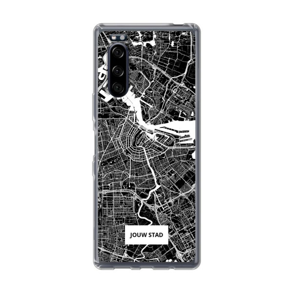 Sony Xperia 5  Soft case (back printed, transparent)