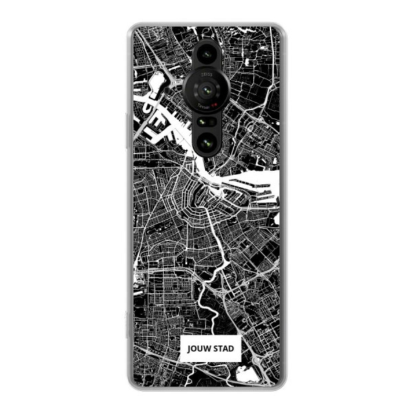 Sony Xperia Pro-I Soft case (back printed, transparent)
