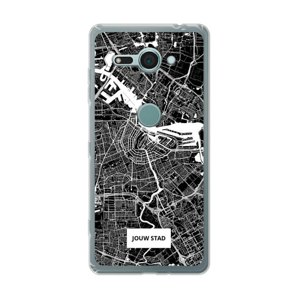 Sony Xperia XZ2 Compact Soft case (back printed, transparent)