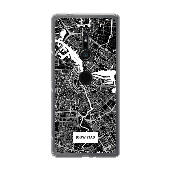Sony Xperia XZ2 Soft case (back printed, transparent)