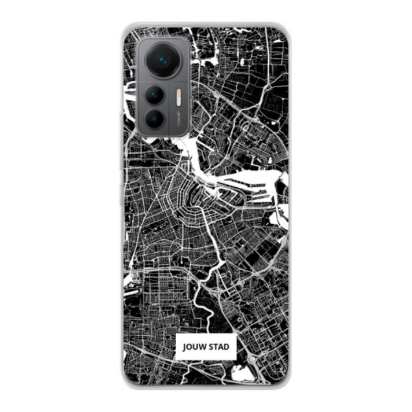 Xiaomi 12 Lite Soft case (back printed, transparent)