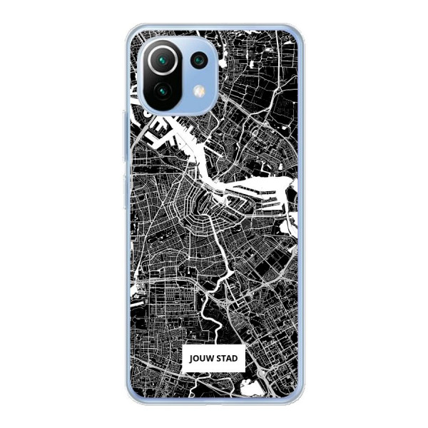 Xiaomi Mi 11 Lite / Xiaomi 11 Lite 5G NE Soft case (back printed, transparent)