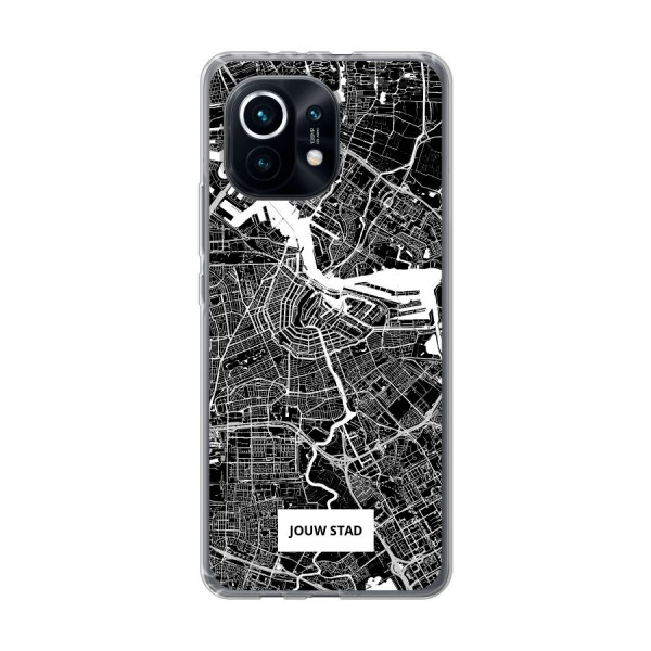 Xiaomi Mi 11 Soft case (back printed, transparent)