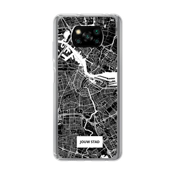 Xiaomi Poco X3 NFC / Poco X3 Pro Soft case (back printed, transparent)
