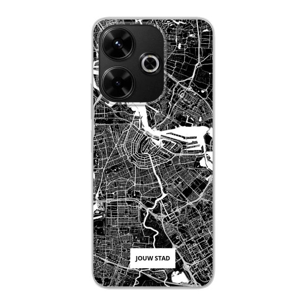 Xiaomi Redmi 13 / Redmi 13X / Redmi Note 13R / Poco M6 4G Soft case (back printed, transparent)