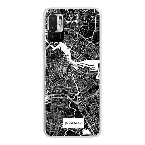 Xiaomi Redmi Note 10 5G Soft case (back printed, transparent)