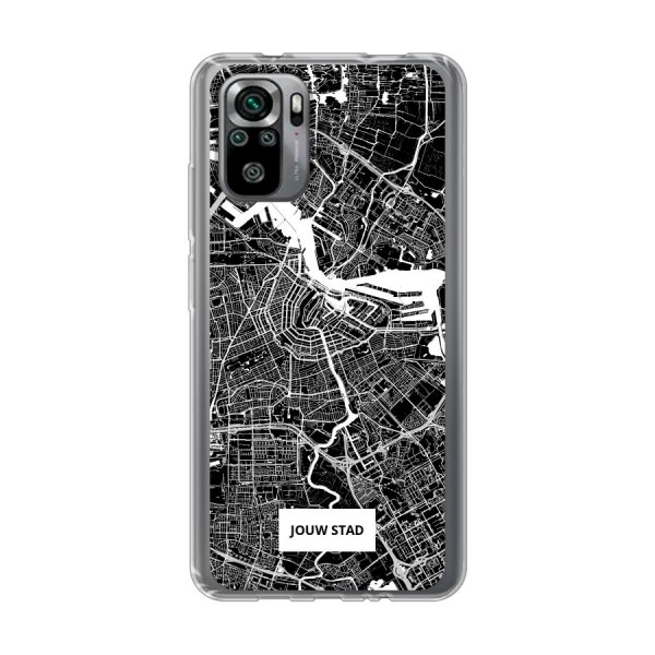 Xiaomi Redmi Note 10 / Redmi Note 10S Soft case (back printed, transparent)