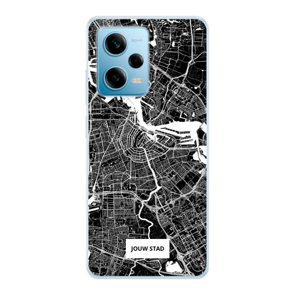 Xiaomi Redmi Note 12 Pro 5G soft case (back printed, transparent)